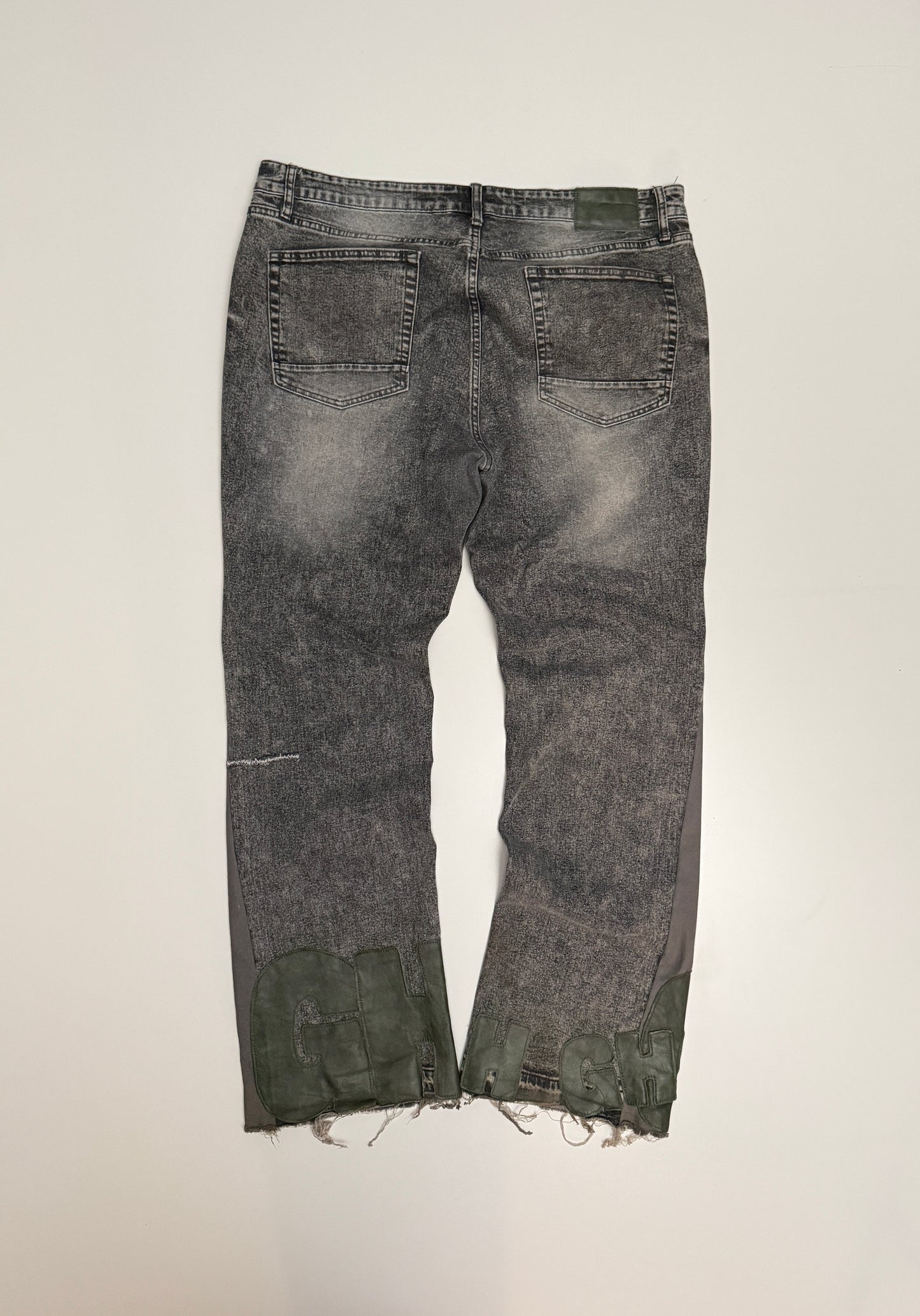 GH Green Leather 38x32