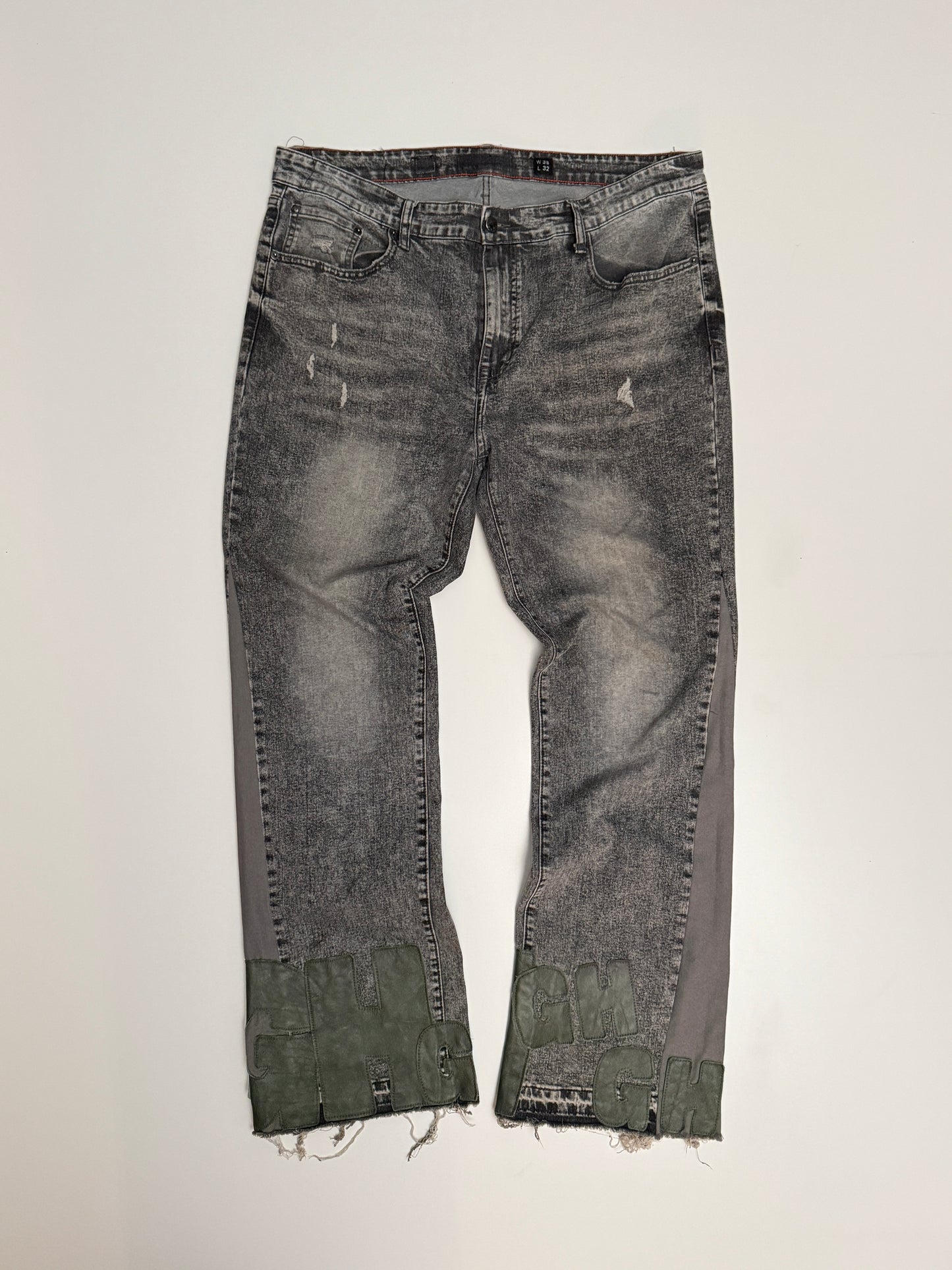 GH Green Leather   38x32