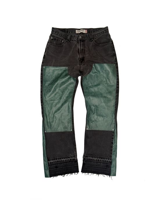 Dark Sage Artist Denim 34x30