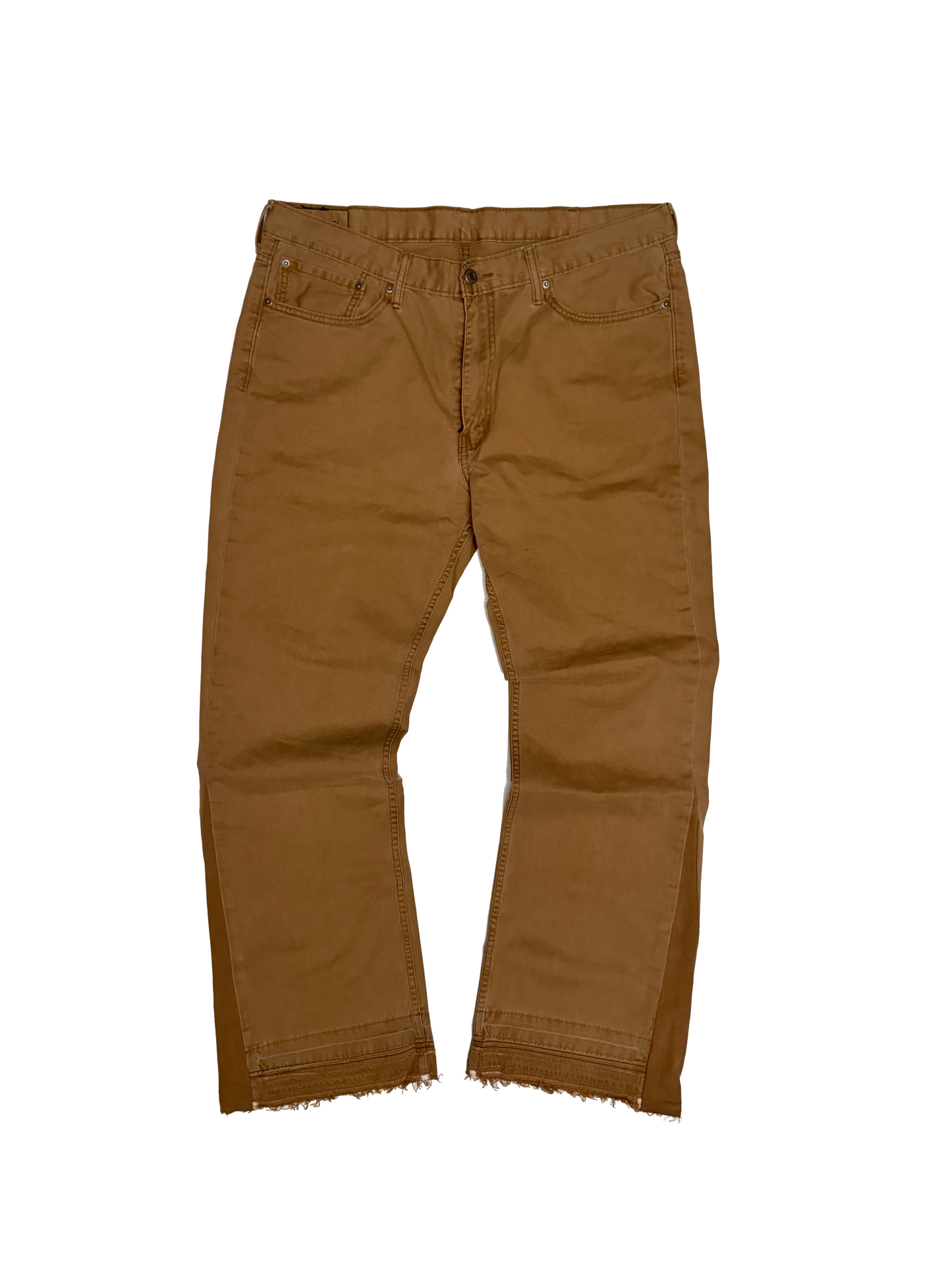 Clean Khaki Flared 38x30