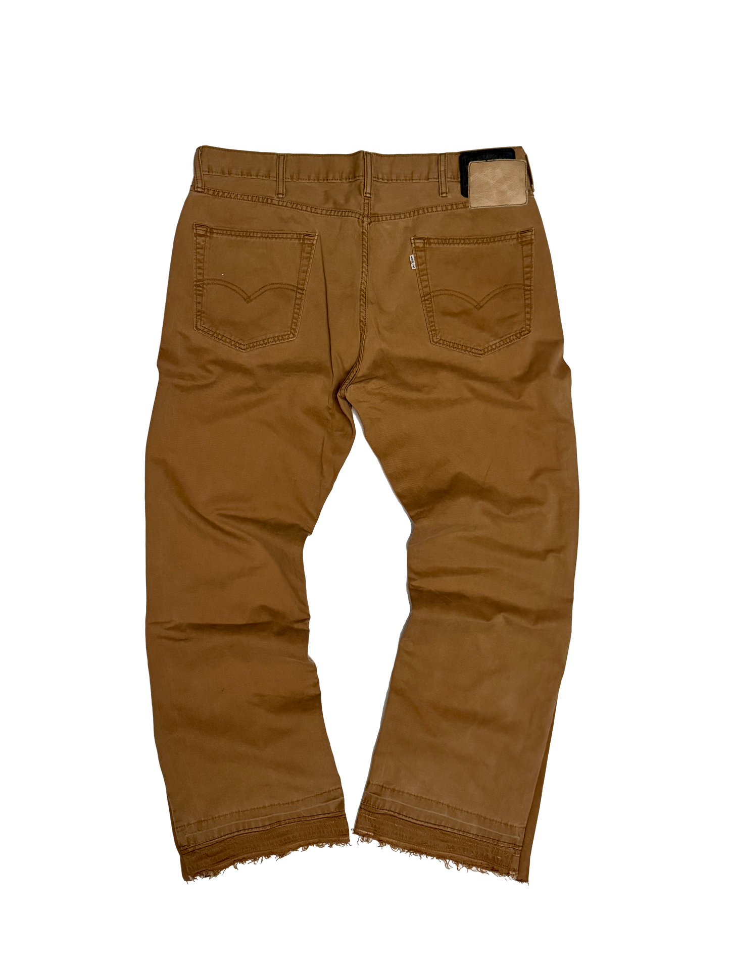 Clean Khaki Flared 38x30